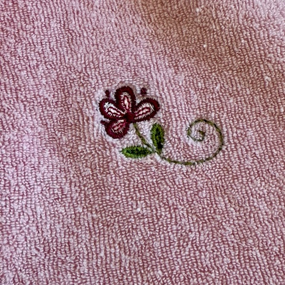 Disney Store Mickey & Minnie Mouse terrycoth pink jacket with hood Embroidery - Picture 4 of 12